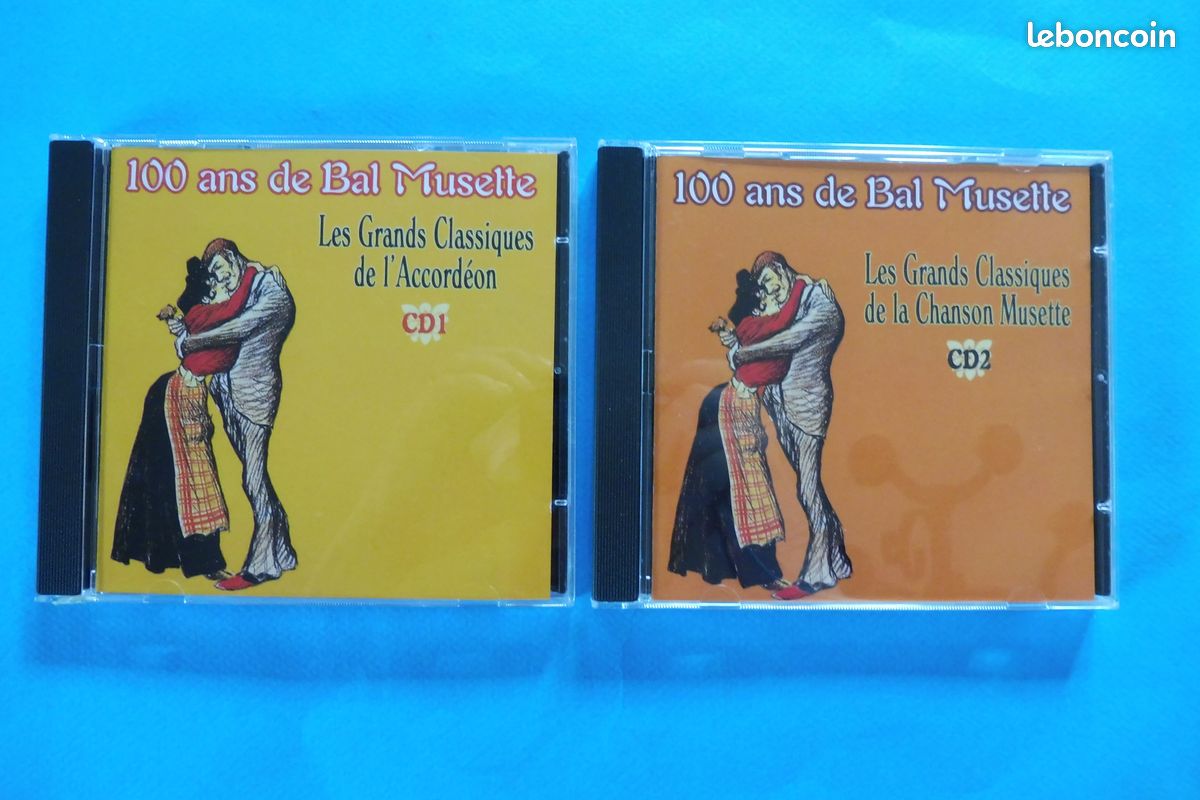 2 CD 100 ans de BAL MUSETTE - Les Grands Classiques de l'Accordéon et de la Chanson Musette - cig13 (image 5)