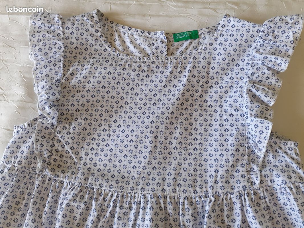 Lot 2 hauts MC Desigual/Benetton 10ans - cormas (image 6)