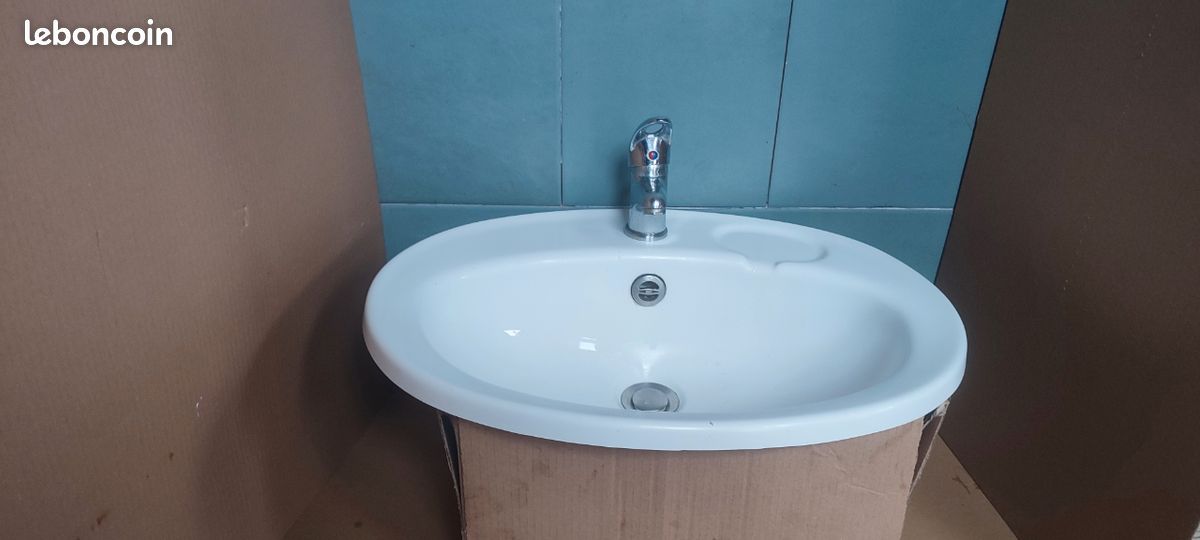 Lavabo résine + mitigeur (image 3)