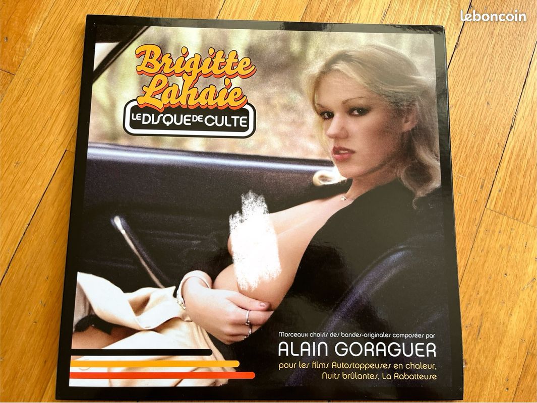 Lot de 2 disques vinyles Alain Goraguer - Brigitte Lahaie - CD - Musique