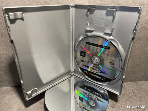 Jeu platinum EYE TOY PLAY 2 sur playstation 2 PS2 en loose francais pour enfant