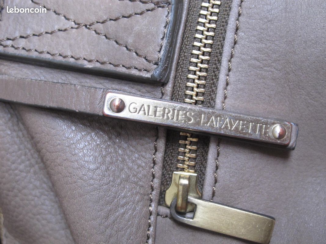 Sac besace en cuir Galeries Lafayette (image 4)