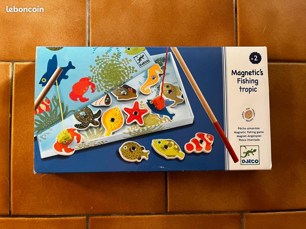 Jeu pêche à la ligne en bois - Djeco (image 2)