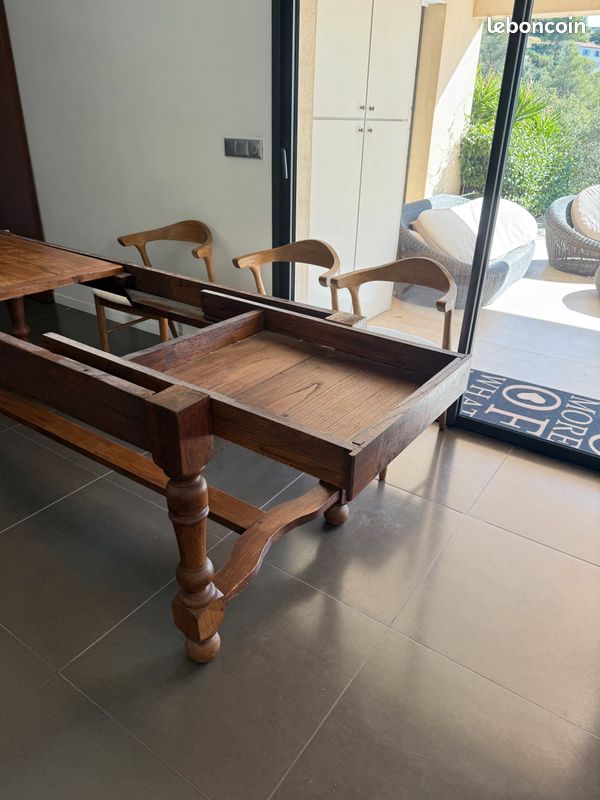 Pieds de table en bois massif (image 7)