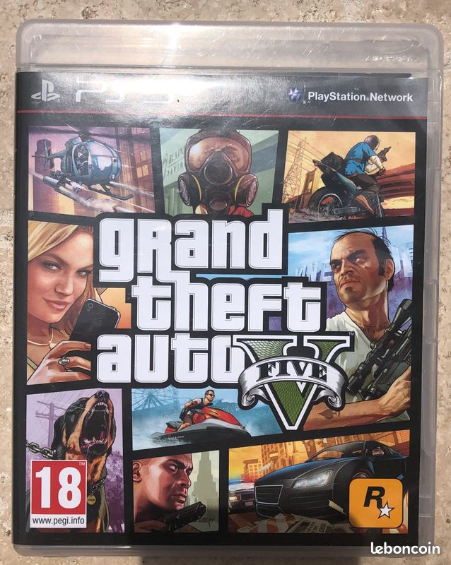 Jeu PS3 GTA V (image 1)
