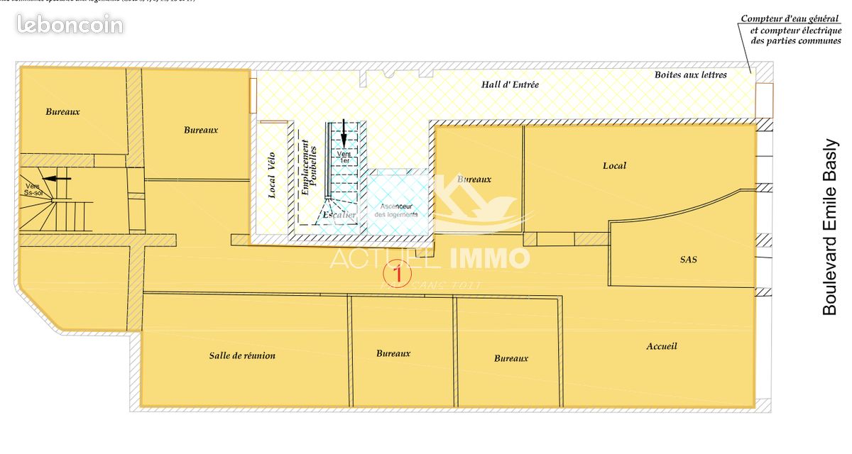 Immeuble 260 m² · à Lens · 260 m² · 315 000 €