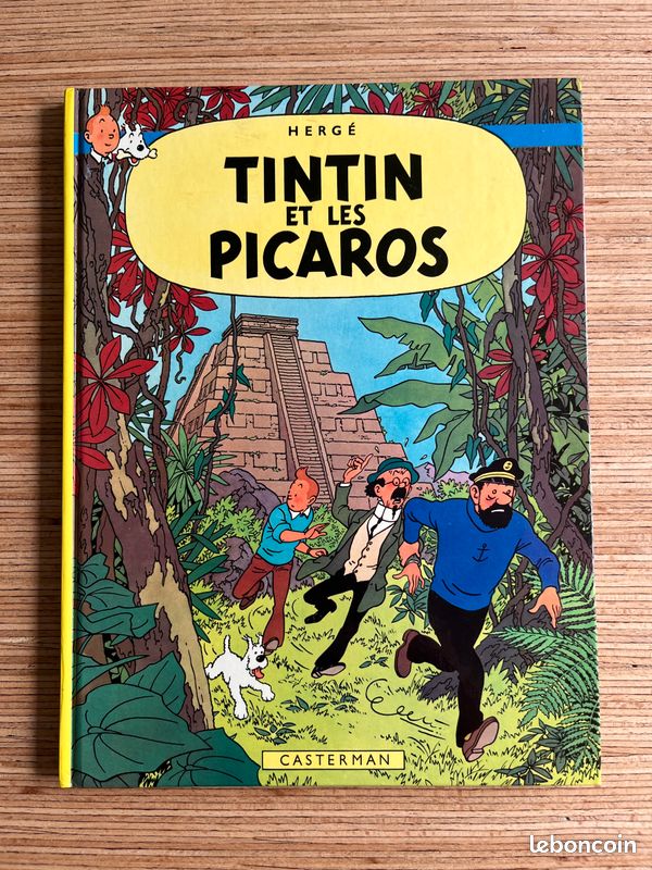 BD EO Les aventures de Tintin : Tintin et les Picaros (image 1)