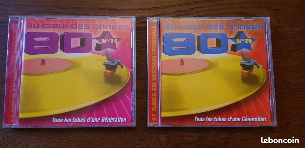 Compilation au coeur des années 80 (image 1)