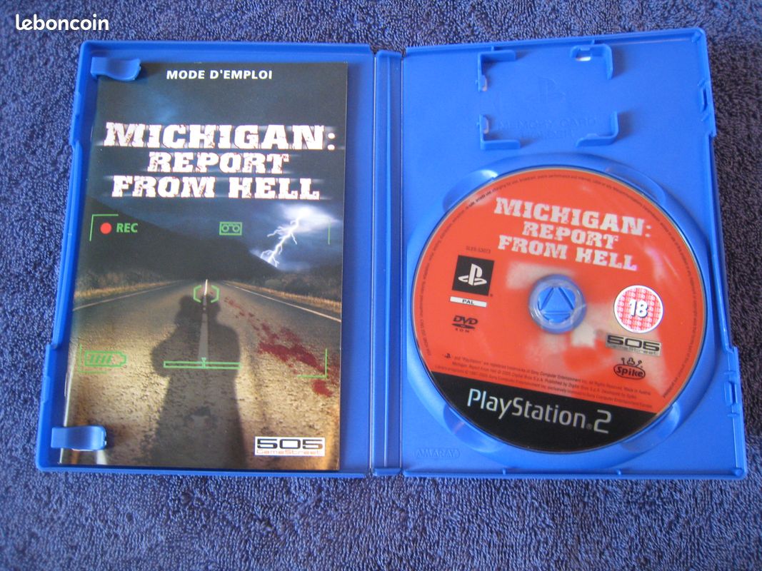 Michigan : Report from Hell PlayStation 2 PAL - Prix - Photo - Présentation