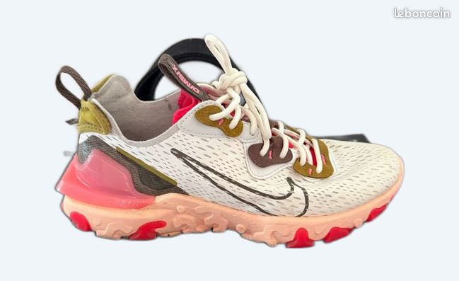 React Vision Nike React Kaki Femme Nike React Vision Gris/Rouge