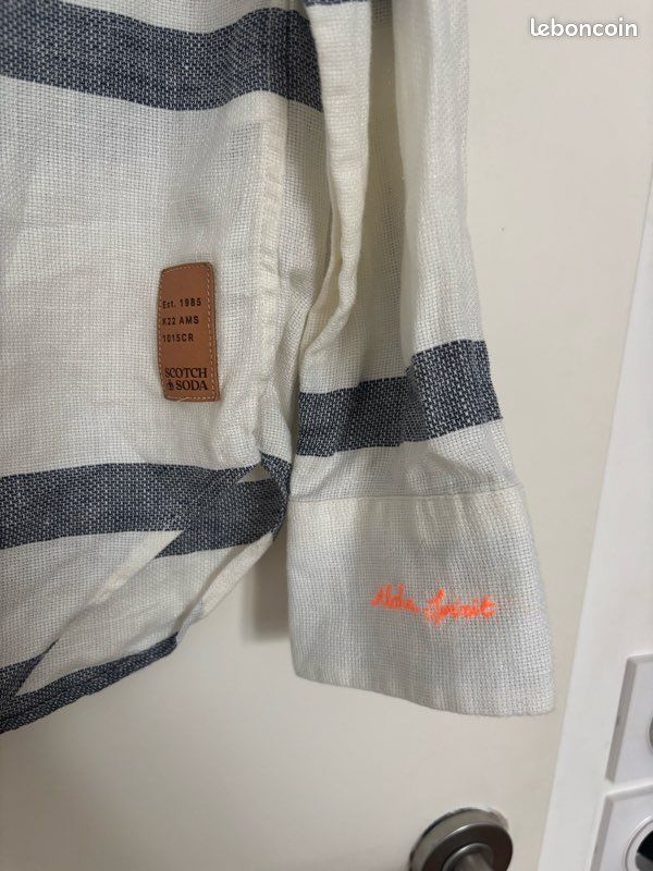 Chemise lin homme Scotch & Soda T. S (image 6)