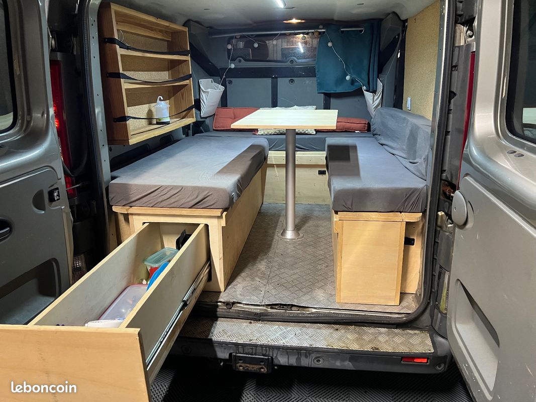 Renault trafic cabine approfondie amenage dci 150 fap l2h1