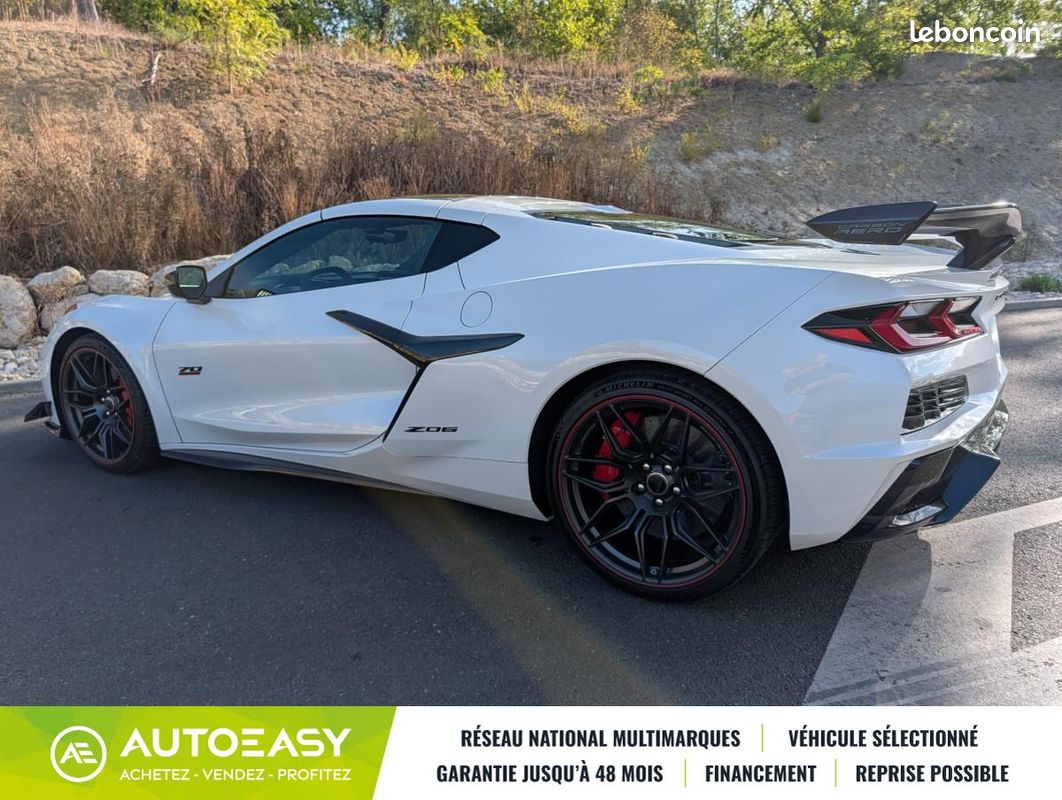 Chevrolet Corvette C8 Z06 3LZ PACK Z07 70TH ANNIVERSARY EDITION / PAS DE MALUS (image 8)