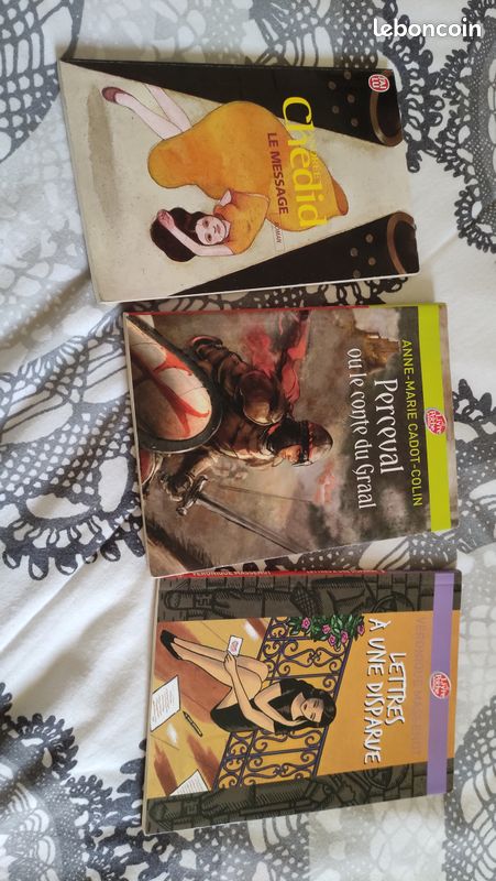 Lot livres de poche niveau collège (image 1)