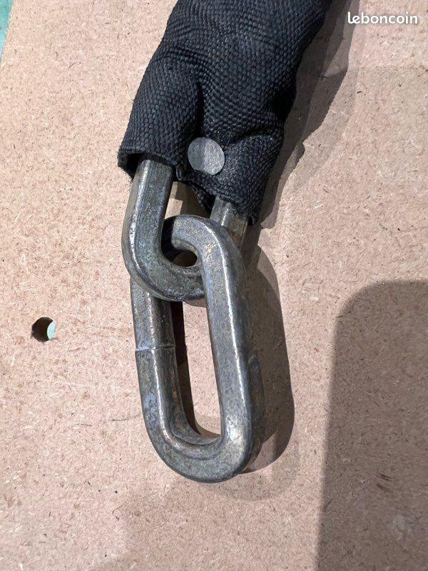 Chaîne antivol résistante pour scooter, moto, vélo (image 2)