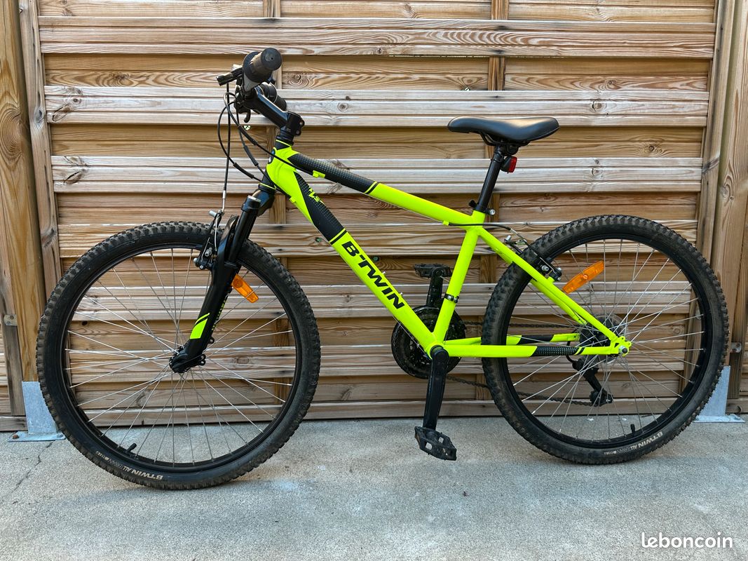 Jaune Fluo Vtt Rockrider 24 Pouces Rockrider Velo Nakamura Jaune