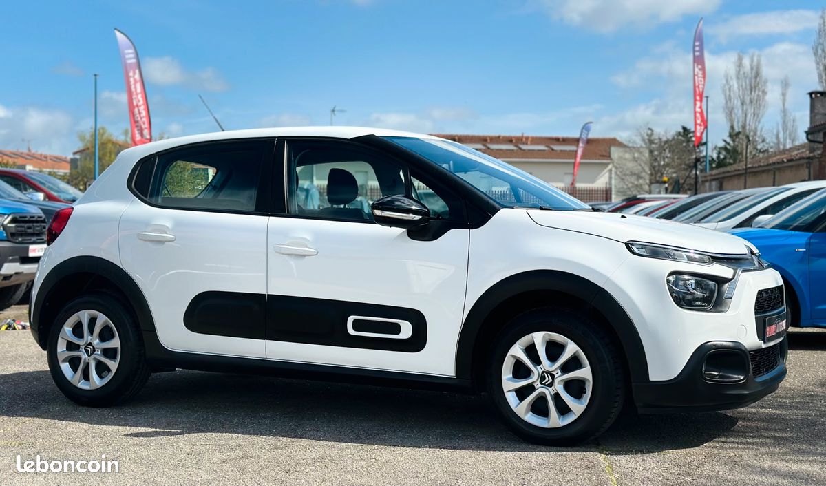 Citroen C3 SOCIETÉ 1,5 BLUEHDI 100CV FINITION FEEL BUSINESS GPS APPLE CARPLAY + CLIM (image 2)