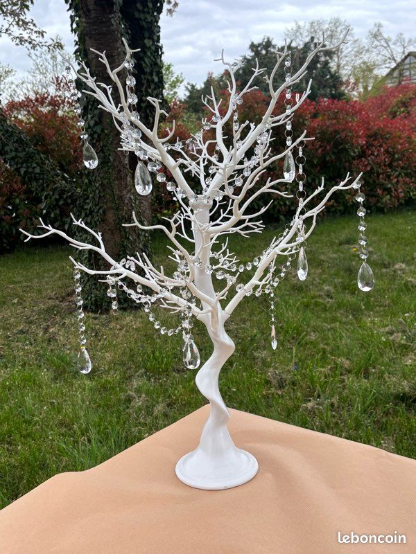 Sziqiqi 5 Pièces Arbre De Décoration De Table De Mariage Simulé, Arbre De Souhaits De Mariage Amovible, Arbre De Décoration De Table De Mariage, Sapin De Noël, Idée De Fête Halloween Noël