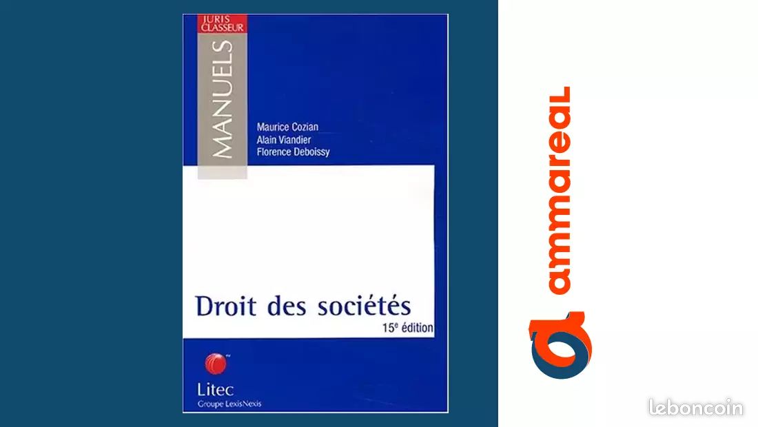 Droit des sociétés, 15e édition (ancienne édition) - Maurice Cozian et Alain Viandier (image 1)