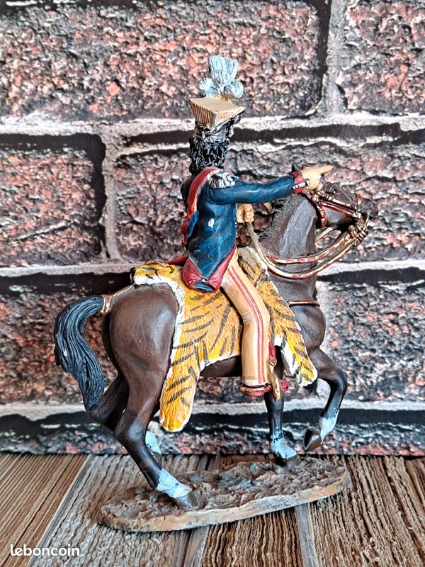 Figurine SEGOM 1er Empire – Maréchal Murat – Échelle 1:32 (60mm) – Bon état