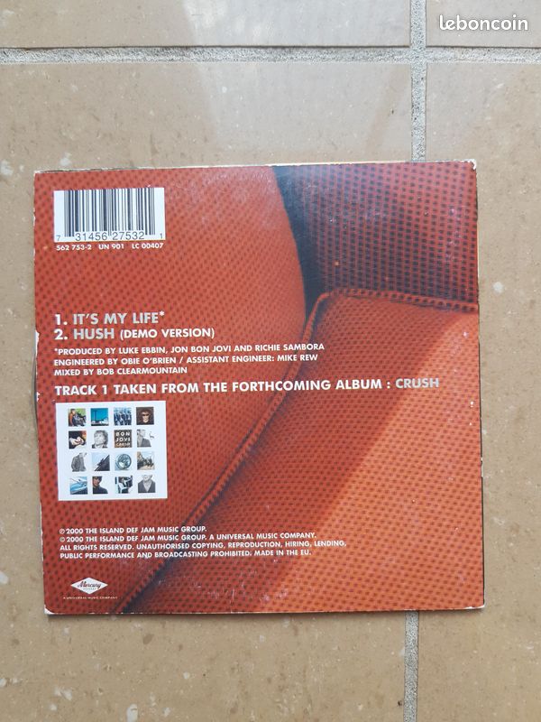 CD BonJovi - It's my life (image 2)