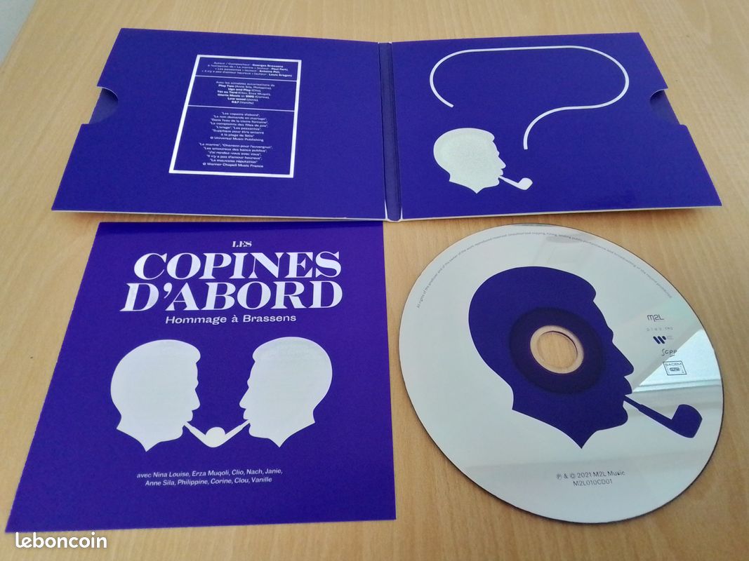 🎶 Les Copines d'abord – Hommage à Georges Brassens • 14 titres • Anne Sila • Clou • Nach • Corine • Philippine • Clio • Vanille • Erza Muqoli • Album collectif – Chanson française (image 5)