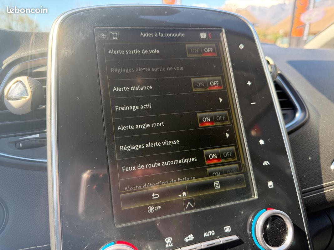 RENAULT SCENIC 1.3 TCE 140CH EDC 21 INTENS BVA - CARPLAY -CAMÉRA DE RECUl (image 11)