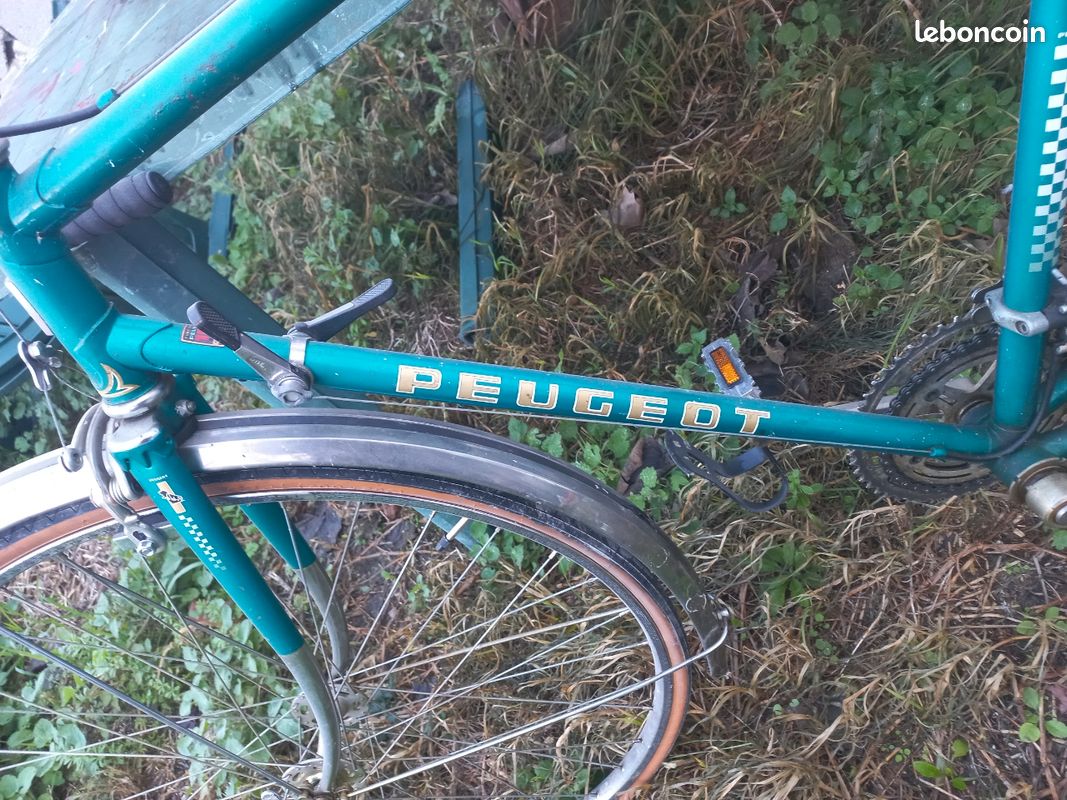 ANCIENNE SELLE VÉLO DUNLOP old bicycle Peugeot randonneuse Herse course 1900 EUR 19,00 - FR