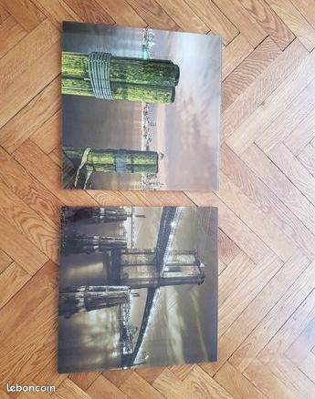 2 Tableaux New-York carrés (image 1)