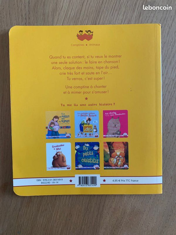 Livre pour petits « quand tu es content » (image 3)
