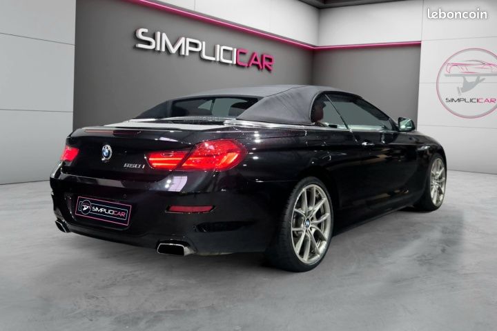 BMW SERIE 6 (F12) CABRIOLET 650I 407 EXCELLIS BVA8 407Ch - Garantie 12 mois (image 8)