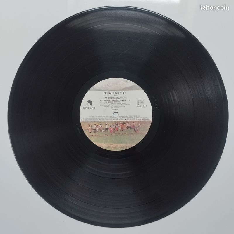 Disque vinyle 33t Gérard Manset LP Royaume De Siam (sortie 1979) (image 5)