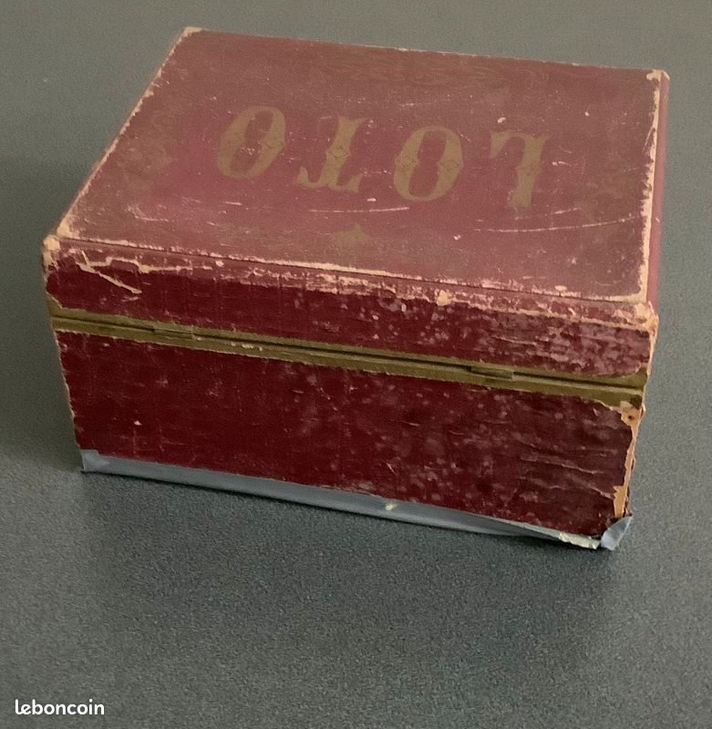 Ancien Jeu De Loto Atlas – Paris, Mappemonde, Vintage Et Collector