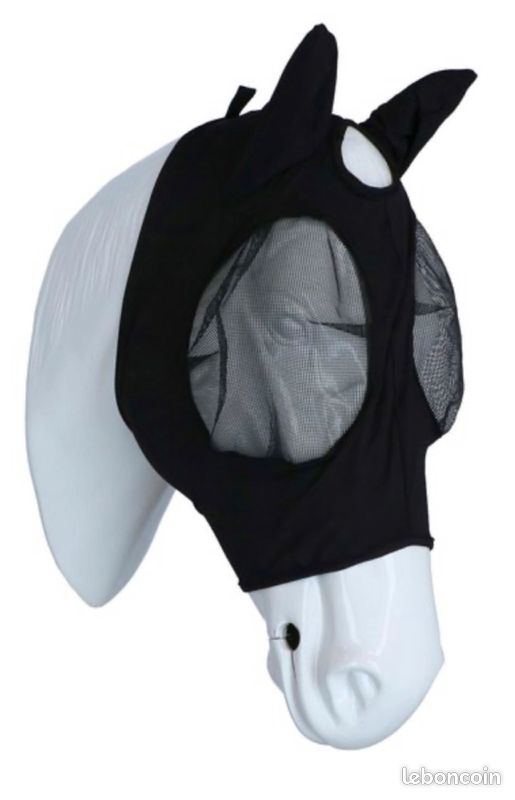 Fly mask Lycra noir BR neuf (image 1)