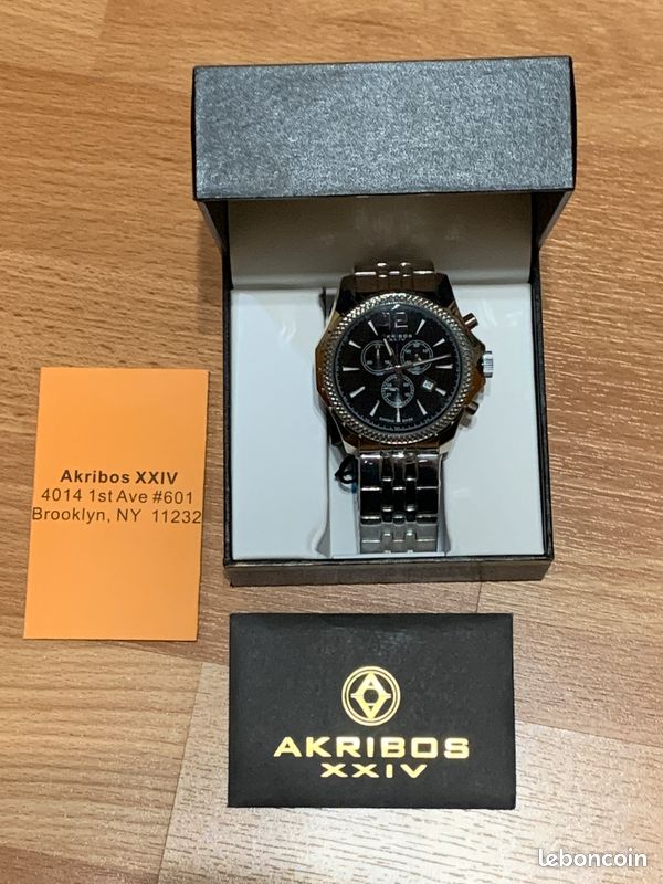 Montre AKRIBOS XXIV neuve Montres Bijoux