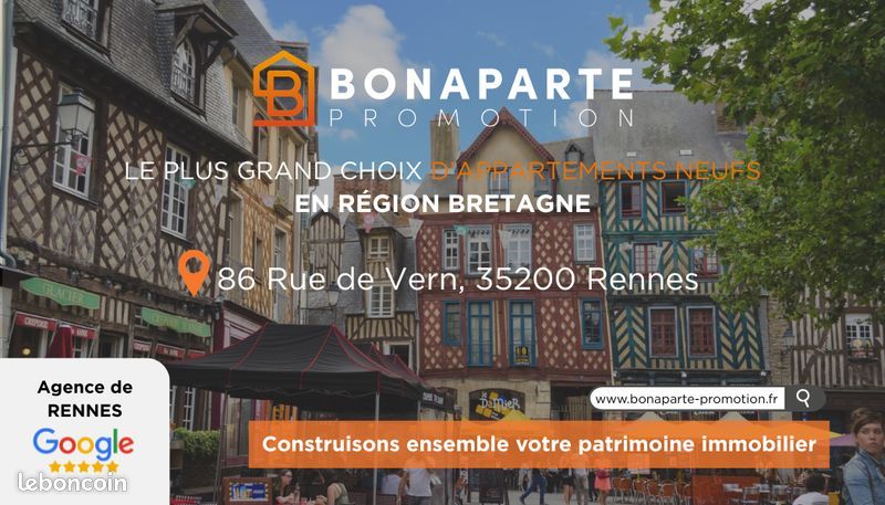 Appartement 3 pièces 63 m² · à Chantepie · 63 m² · 217 000 €