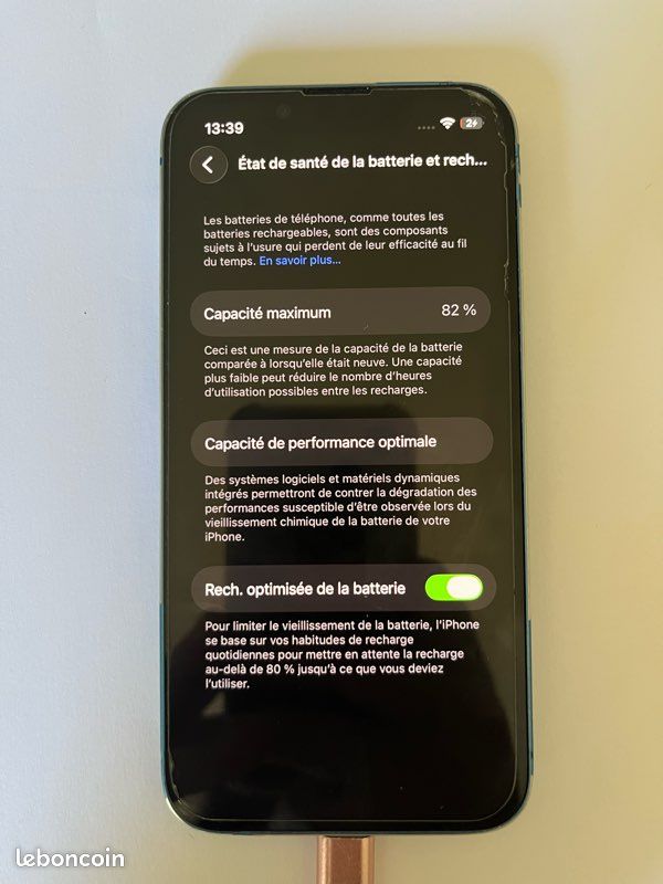 IPhone 13 mini bleu 128go (image 8)