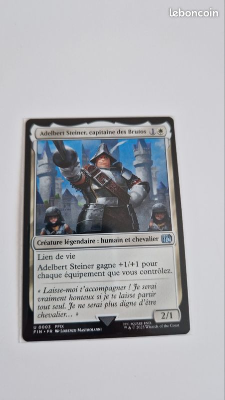 MTG FF Adelbert Steiner, capitaine des Brutos - Collection