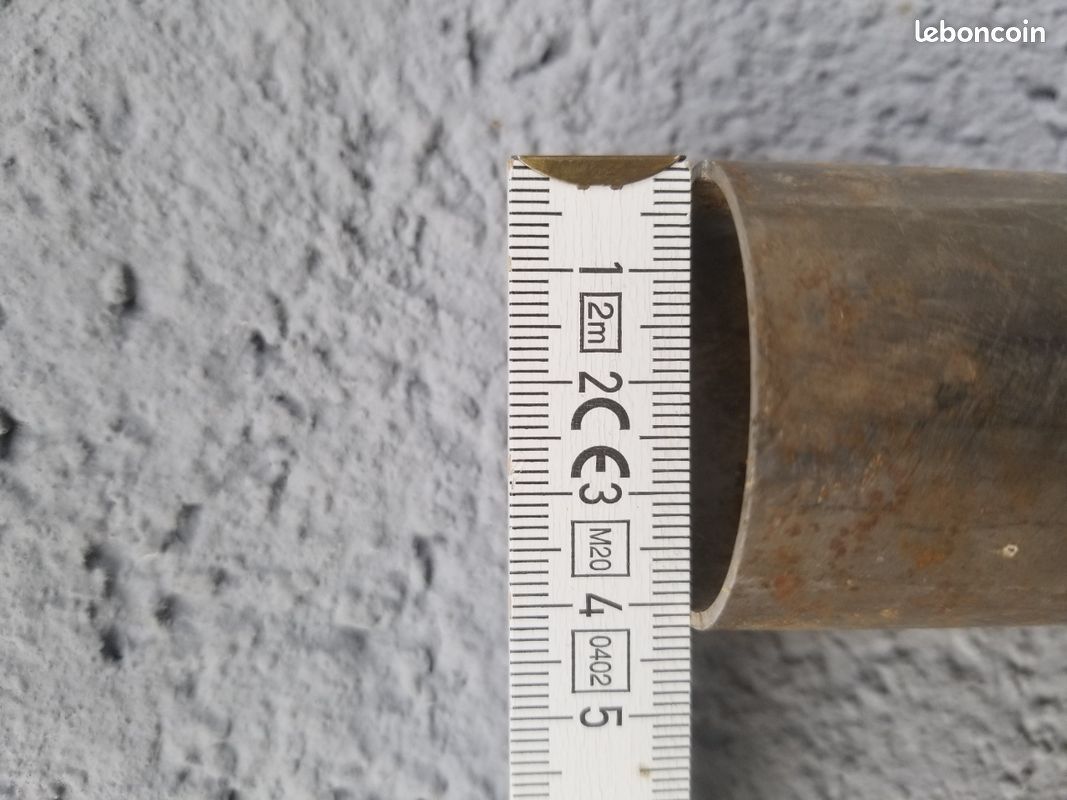 Poteaux piquets acier inox 173 cm cloturee (image 3)