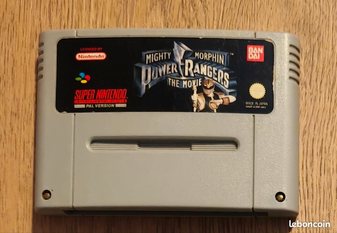 Mighty Morphin Power Rangers The Movie - SEGA Megadrive Mega