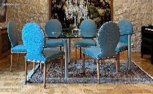 Table dinatoire et 8 chaises Roche Bobois (image 1)