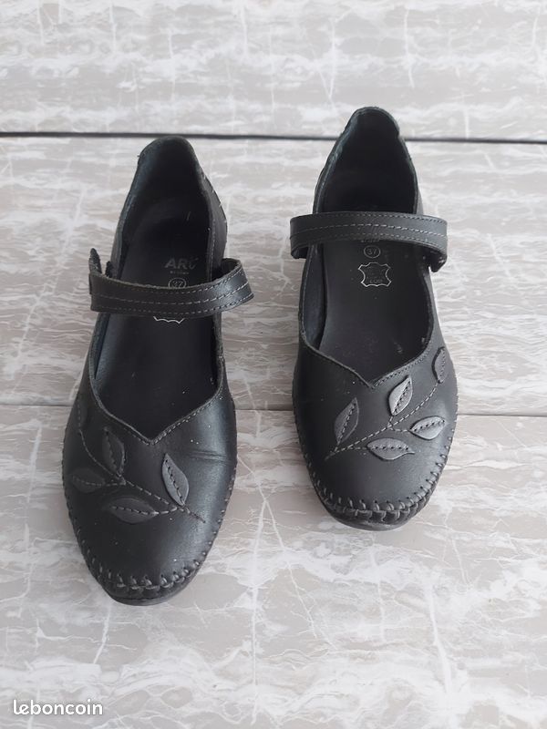 Derbies cuir Gemo art taille 37 maya95 (image 1)