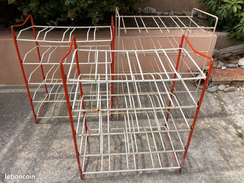 Lot de 3 casiers à bouteilles (image 1)