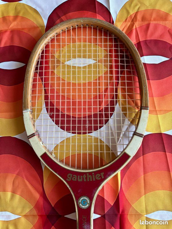 Lot de 2 Raquette de tennis Gauthier – Équipe de France / Super Production