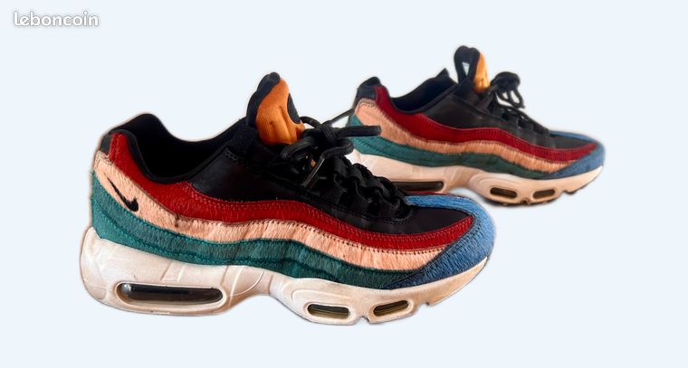 Rio Teal Wmns Nike Air Max 95 Premium Multicolor Nike Air Max 95 - Main Image