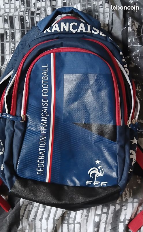 Sac De Sport France FFF (Fédération Française De Football) - 32x40 Cm - Neuf
