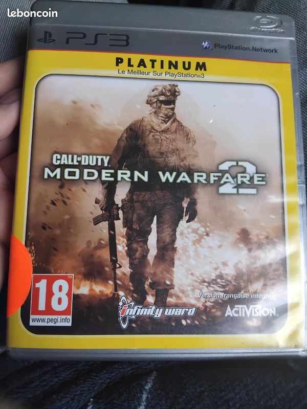 Call Of Duty Modern Warfare 2 - PS3 - Jeu Complet En Français - Bon état