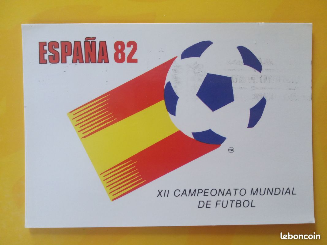 PICHET RARE. MONDIAL football 1982 en Espagne. Excellent état. EUR 9,99