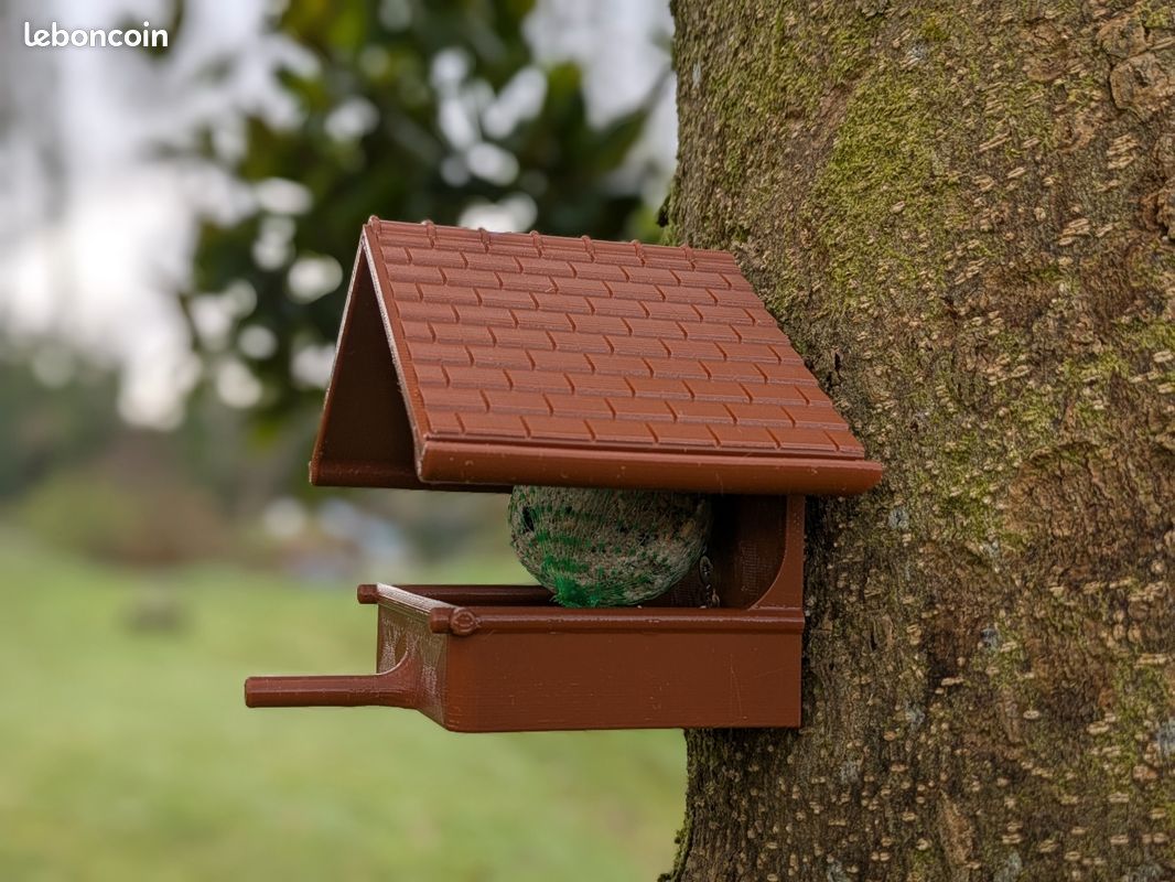 Mangeoire à Oiseaux Suspendue Pliable - Résistante Aux Intempéries, Capacité 1kg, Facile à Nettoyer