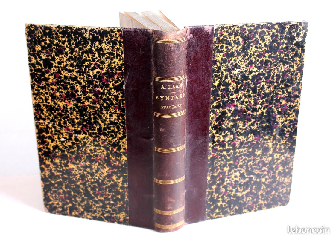 SYNTAXE FRANCAISE DU XVIIe S. De HAASE TRADUIT par OBERT + PREFACE de JULLEVILLE 1898 (image 1)